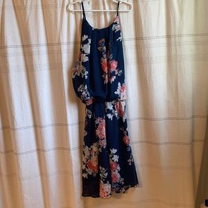 Mind code short length floral dress size medium
